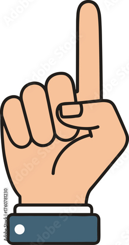 손가락 검지 1등