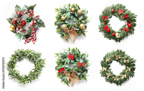 Set of different Christmas ...