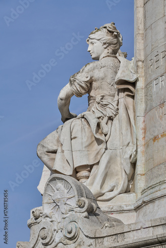 Paris, place de la république