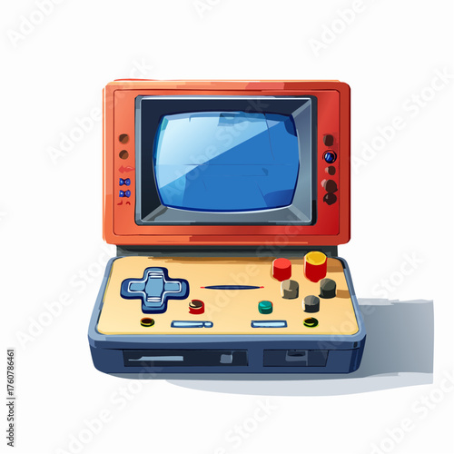 Retro-Spielkonsole