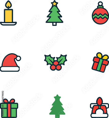 Christmas Design Element Vector art Illustration