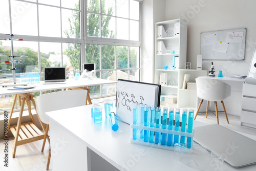 Chemical glassware and clip...