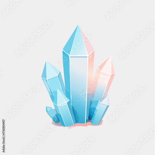 Leuchtende Kristalle