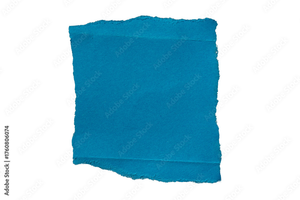 Obraz premium PNG Ripped blue paper torn edges with transparent background paper tear