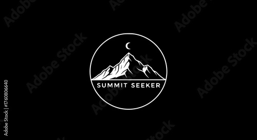 Summit Seeker Mountain Logo Design