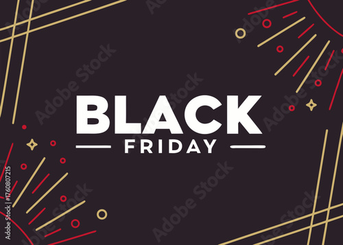 Black Friday background design