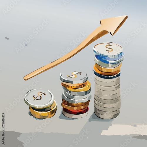 An oil and gas pump can fill an isolated red metal container with paint