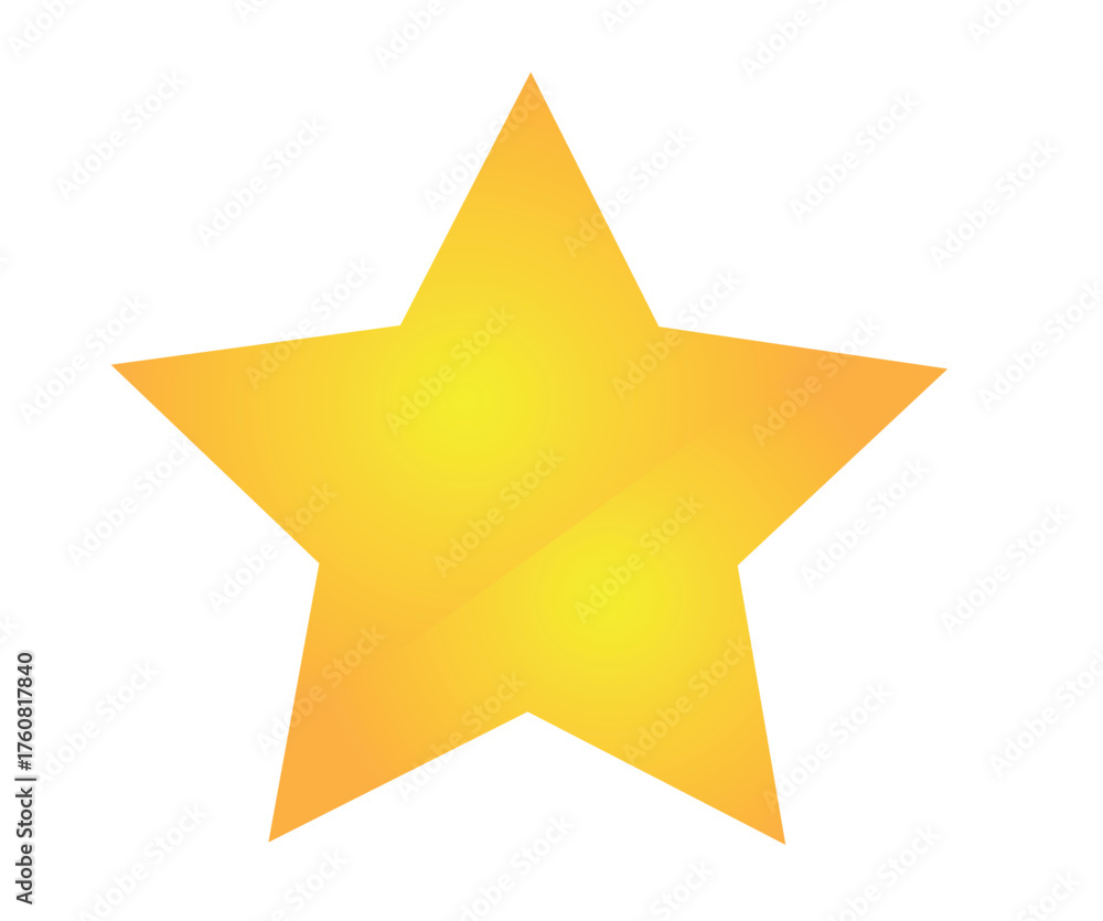 Fototapeta premium Star logo design