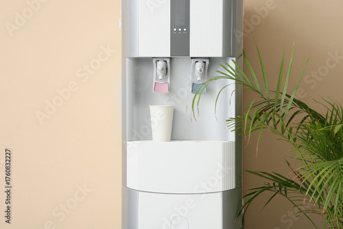 Modern water cooler dispens...