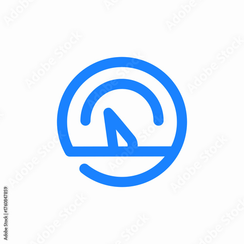 level indicator or progress bar icon sign vector