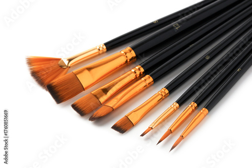 Set of art brushes