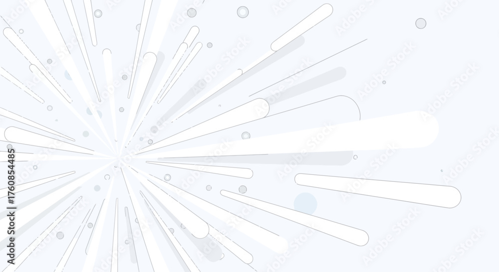 Obraz premium Elegant burst design radiating outward in a delicate symphony of light and shadow