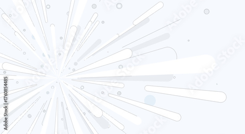 Elegant burst design radiating outward in a delicate symphony of light and shadow