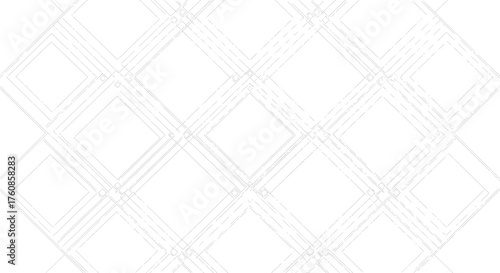 Abstract diamond trellis pattern with subtle textured overlay offers modern simplicity and visual