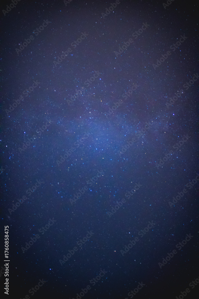 Obraz premium blue starry sky