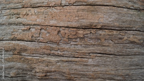 Weathered Horizontal Wood Grain Texture