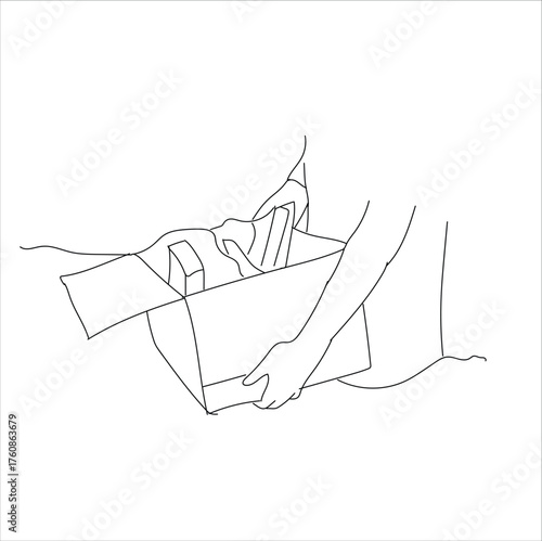 people carrying boxes containing goods