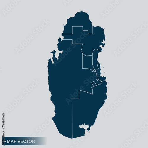 Qatar map
