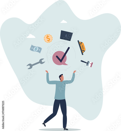 Gig economy and labor market for temporary jobs and tasks. Business with part time freelancers employees collaboration.life and employment of people.