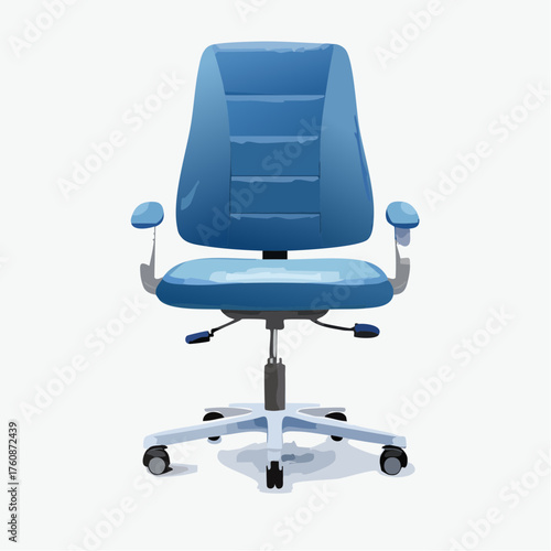 Moderner Bürostuhl mit Rollen