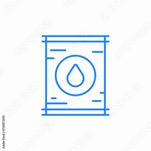 oil barrel icon sign vector