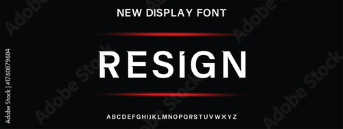 Creative modern urban alphabet font. Digital abstract moslem, futuristic, fashion, sport, minimal technology typography. Simple numeric vector illustration 