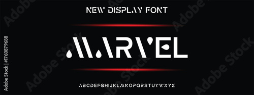 Creative modern urban alphabet font. Digital abstract moslem, futuristic, fashion, sport, minimal technology typography. Simple numeric vector illustration 