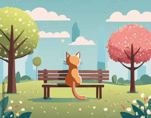 自然　風景　動物