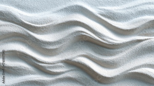 Wallpaper Mural Abstract wave pattern sand texture minimalist white gray background design Torontodigital.ca
