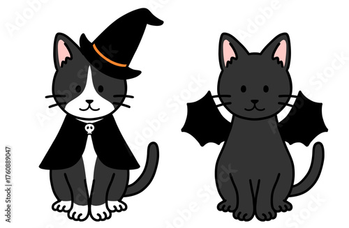 ハロウィンコスチュームの猫・ネコ・ねこ