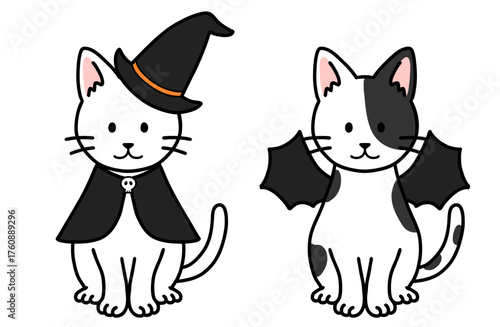 ハロウィンコスチュームの猫・ネコ・ねこ