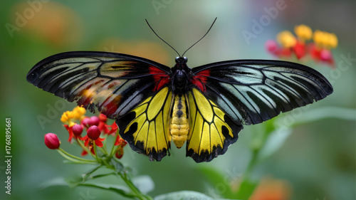 Goliath birdwing butterfly
