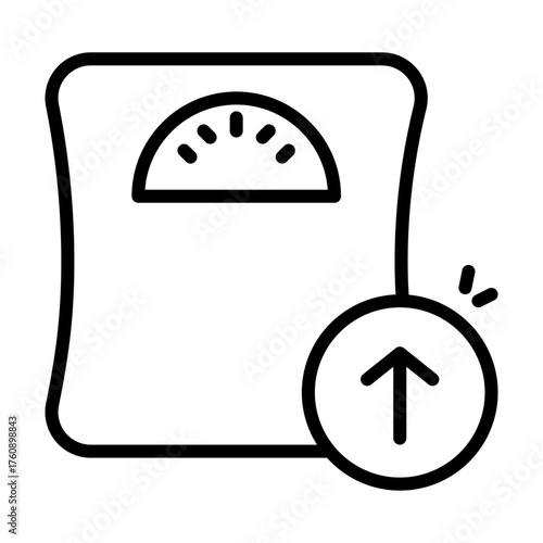 weight scale icon 
