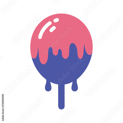dripping candy vector