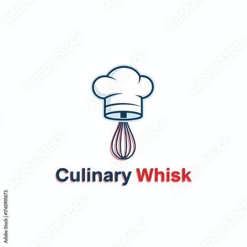 Chef Hat Whisk Culinary Kitchen Baking Cooking Food Logo