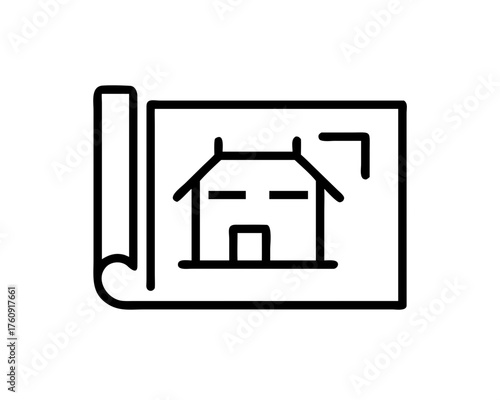Blueprint of a house
