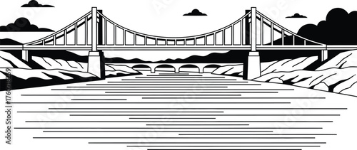 bridge over the river