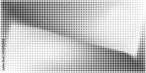 Halftone faded gradient texture. Grunge halftone grit background. White and black sand noise wallpaper. Retro pixilated vector backdrop.vector