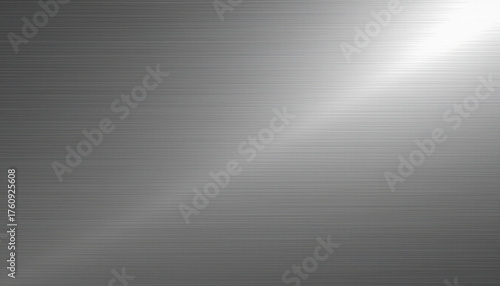Metal texture abstract background gradient shiny horizontal line Brushed metal texture abstract