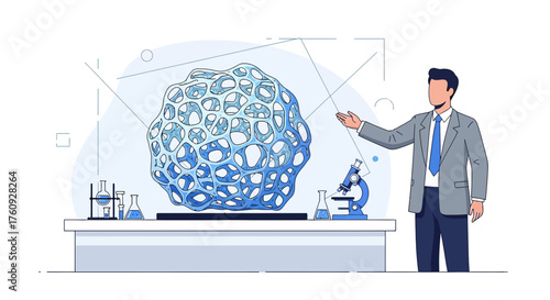 Scientific research and analysis of complex structures for future technology innovations