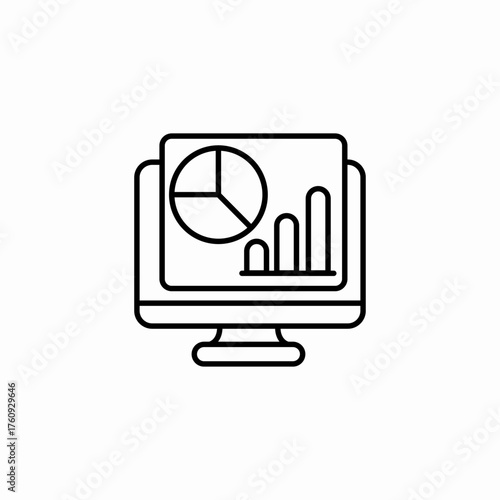 four star review icon sign vector