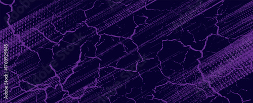 purple black brush Car sticker wrap pattern banner abstract sporty lines black orange color combination grunge brush modern pattern racing motorsport vector design. modern