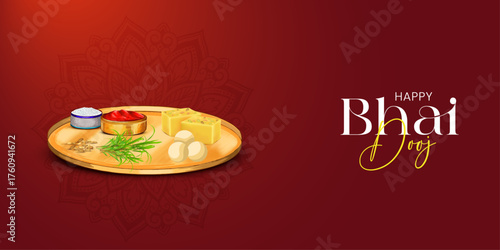 Happy bhai dooj Hindu festival