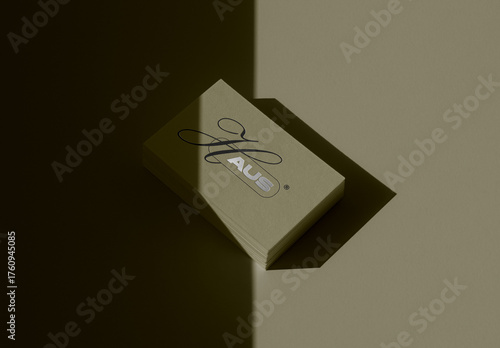 Group of Lying Business Card Mockups