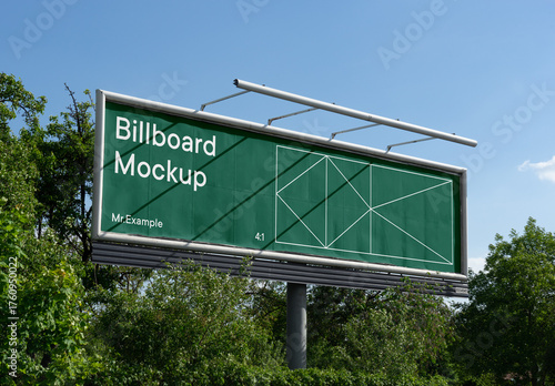 Big Wide Billboard Mockup