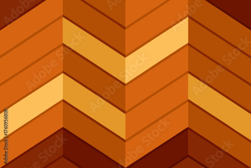 Patterned Parquet Wood Floor Background Texture