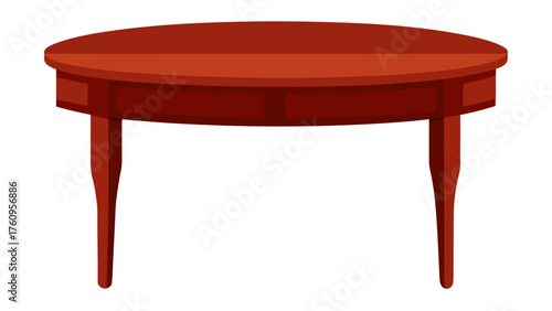Polished Mahogany Wood Table Texture Design