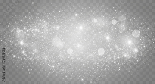 A mesmerizing dance of light and ethereal glow sparkles in the darkness, capturing the delicate beauty of a celestial phenomenon. vector illustration overlay