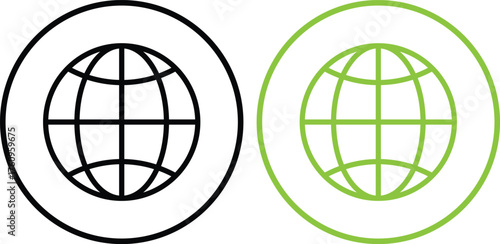 Internet connection status icon set. Online and Offline Internet Connection Icon set. showing online, offline, no signal, and connected network states. 
