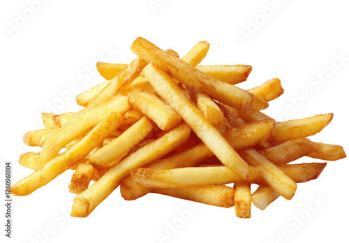 A pile of golden-brown french fries (1)